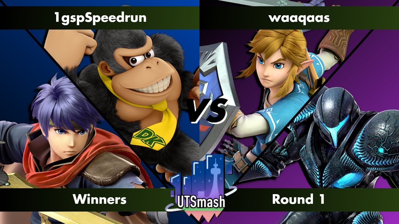 St. George Scramble #73 | 1gspSpeedrun (DK, Ike) vs waaqaas (Link, Dark Samus) | Winners Round 1
