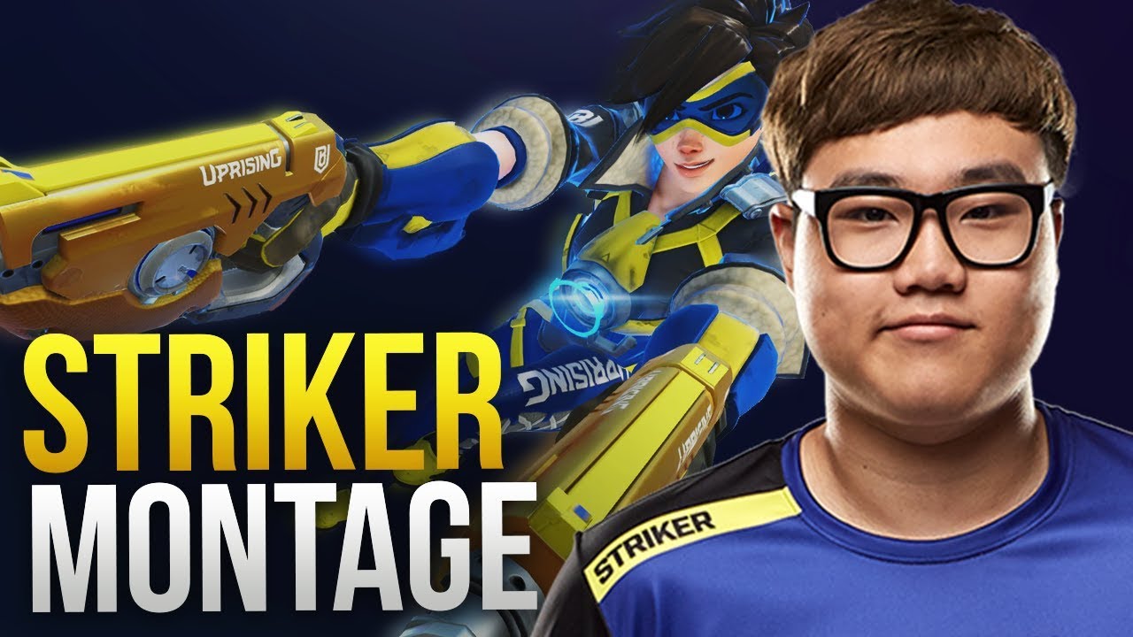 Striker - GODLIKE TRACER - DPS MONTAGE - Best Tracer in OWL ? - Overwatch Montage