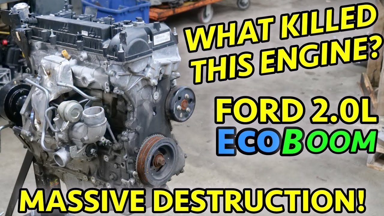 ENGINE MURDER MYSTERY! Ford 2.0L Ecoboost Goes BOOM And I Can't Figure Out Why? (I'm Stumped!)