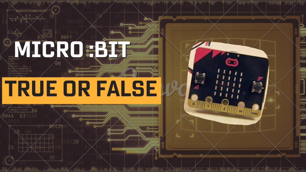 Micro Bit - TRUE OR FALSE