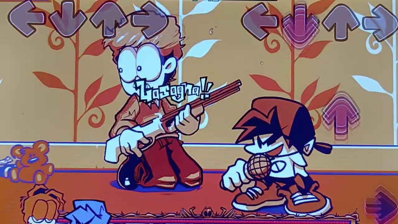 Прохождение игры Friday Night Funkin VS Gorefield v2 песня 