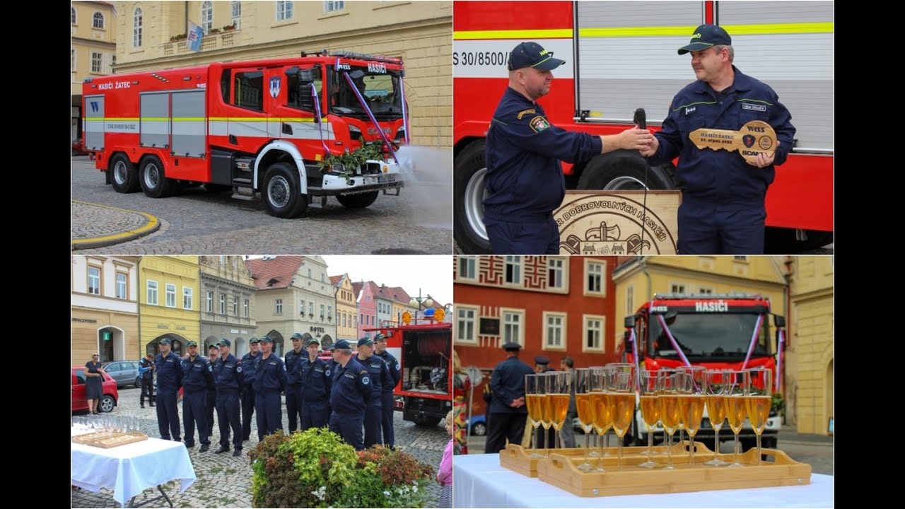 TECHNIKAIZS.CZ: Slavnostní předání nové cisterny JSDH Žatec