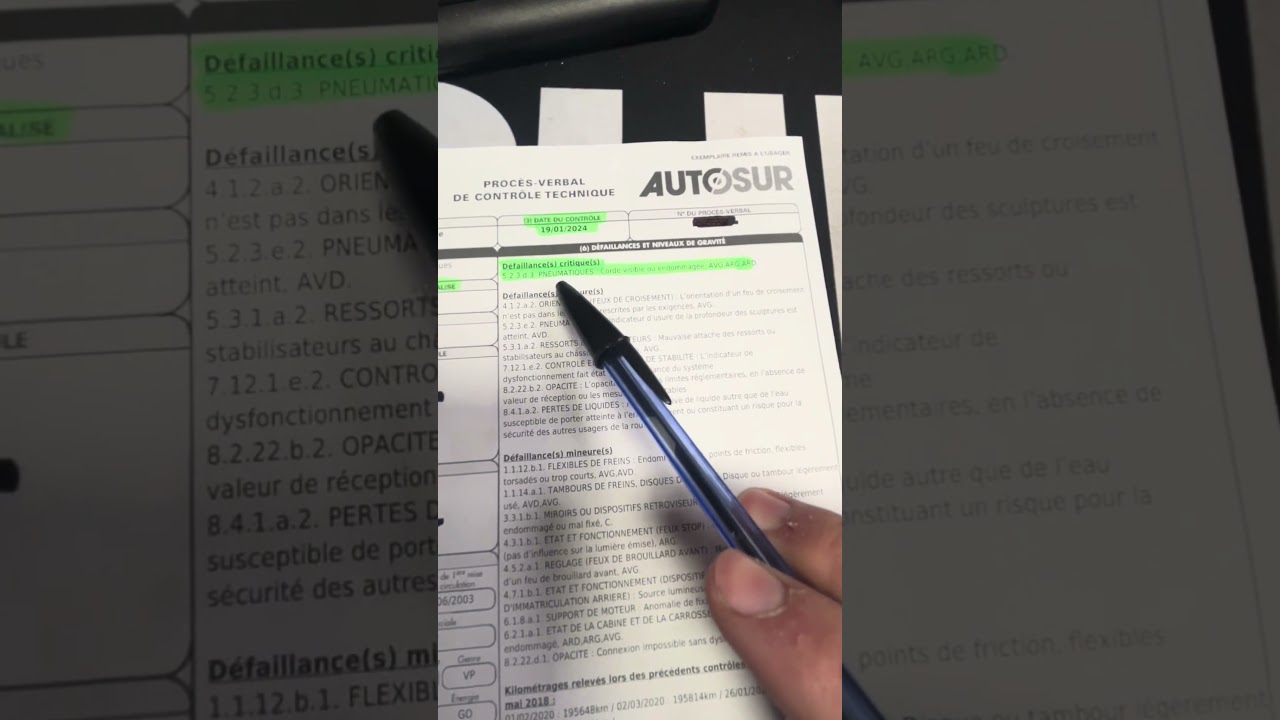 Le contr&ocirc;le technique peut-il immobiliser une voiture ? 🚘#controletechnique #automobile #mecanique