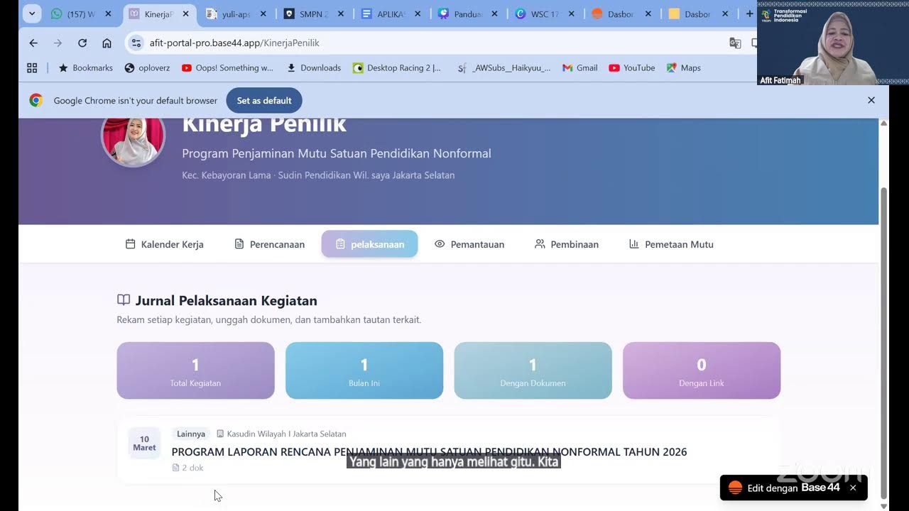 WSC #178: Pembuatan Web dengan Base44