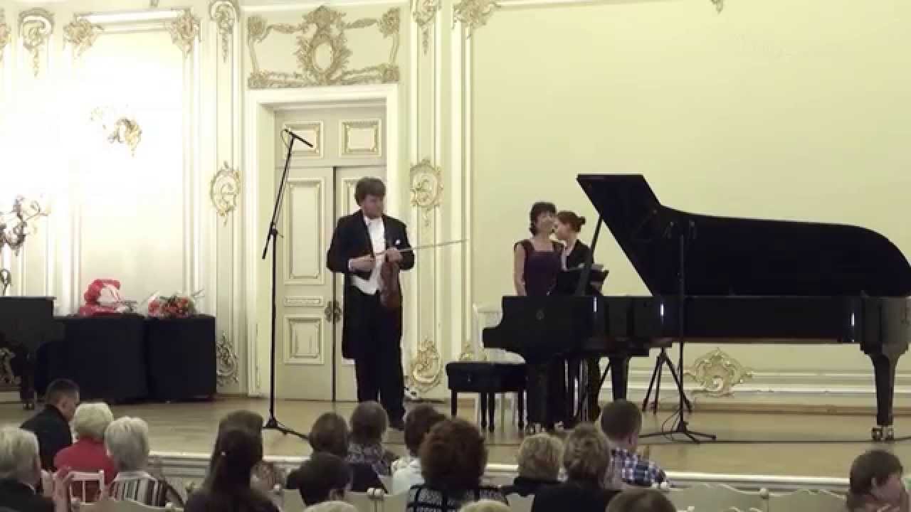 Andrey Baranov - Inga Dzektser - Sarasate 