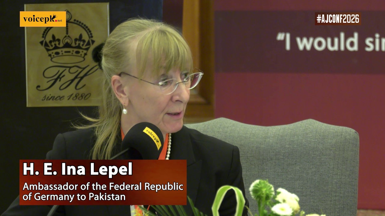 AJCONF| Session 15 | H. E. Ina Lepel | Ambassador of the Federal Republic of Germany to Pakistan