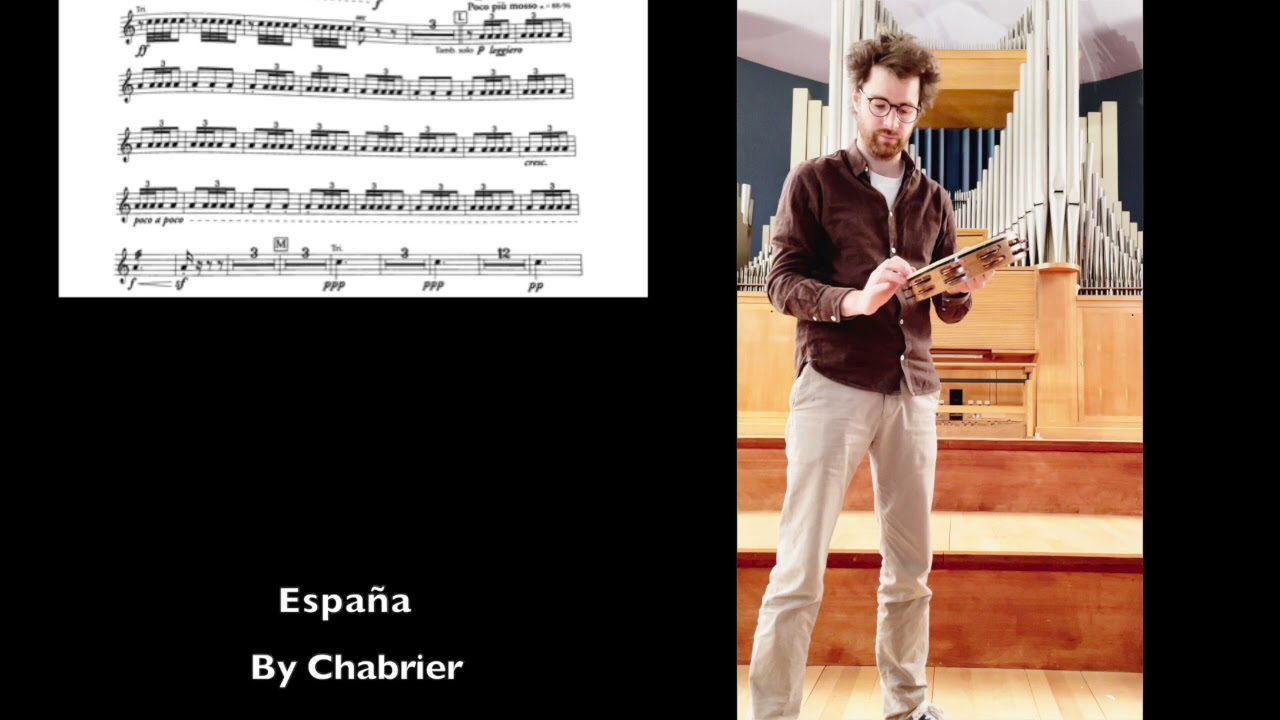 JB Leclère Excerpts for Tambourine and Cymbals