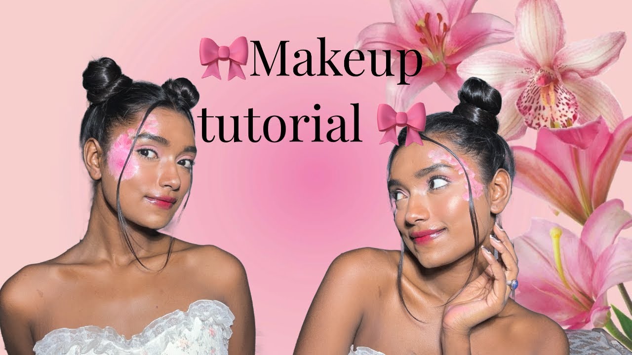 Doing makeup with face paint | step-by-step | brown girl edition #viral #makeup #makeuptutorial #ily