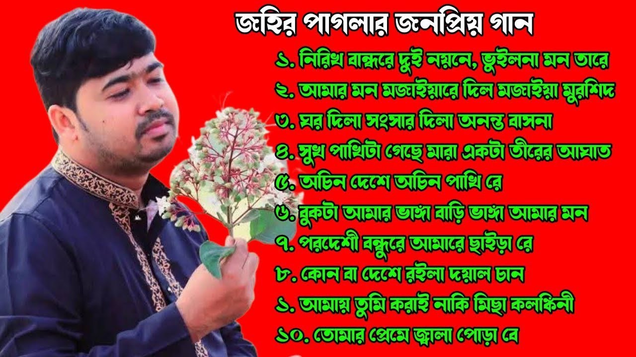 জহির পাগলা নতুন গানের অ্যালবাম ২০২৫//Best Of Johir Pagla Audio Song Album/Baul Song//Baul song 2025