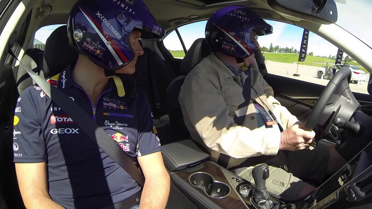 Driving with David Coulthard -- Infiniti Red Bull Racing