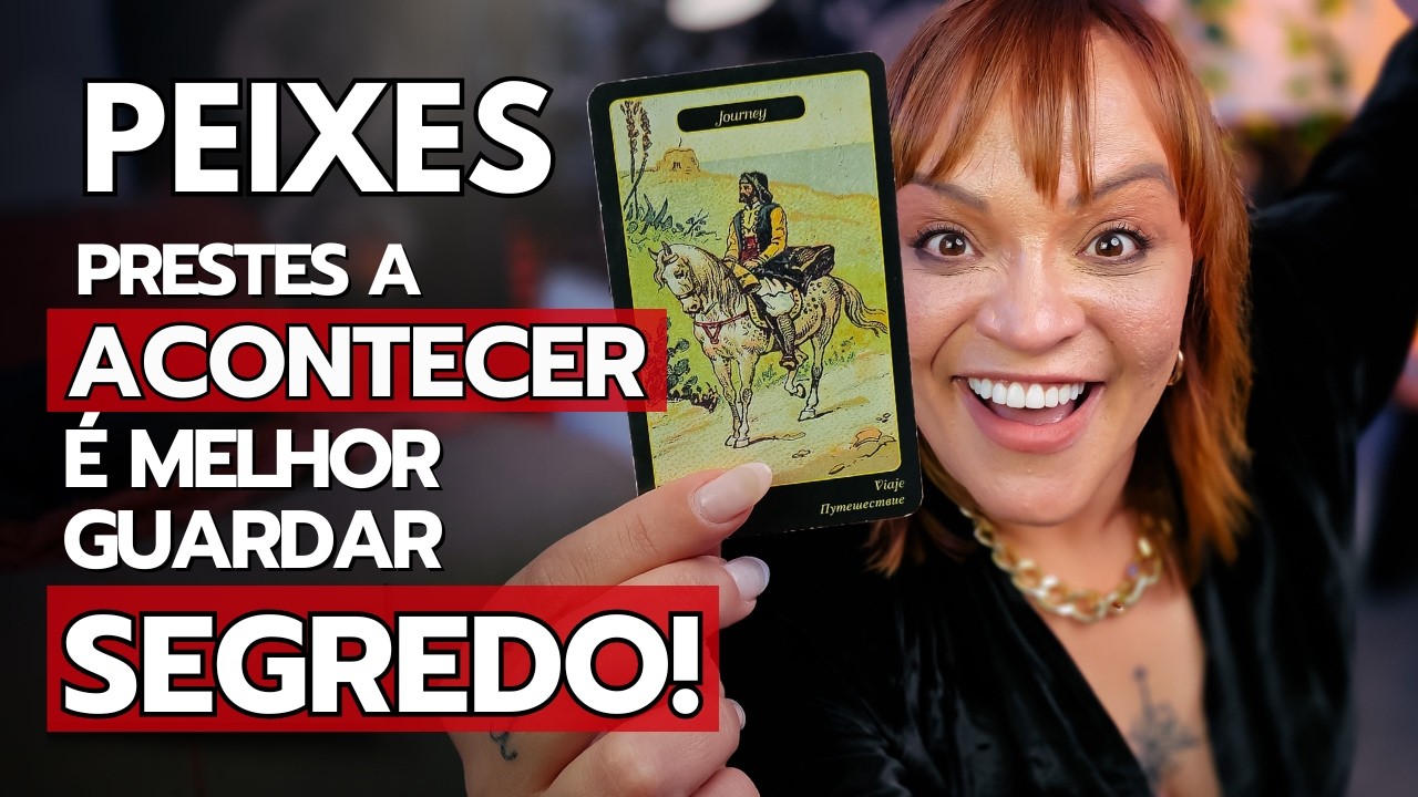 PEIXES -- QUEM DUVIDOU DE VOCÊ, VERÁ ESSA PROMESSA SENDO CUMPRIDA!  SEU NOVO FUTURO JÁ COMEÇOU!