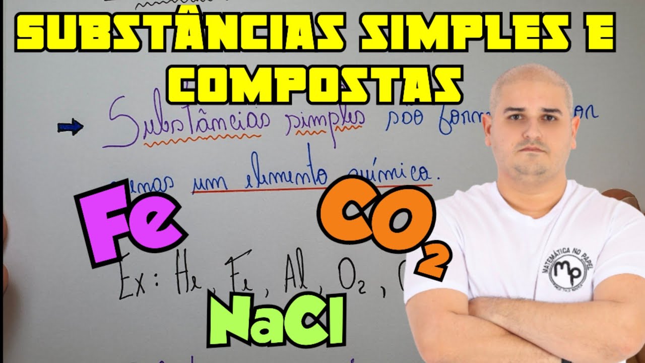 Subst&acirc;ncias simples e compostas