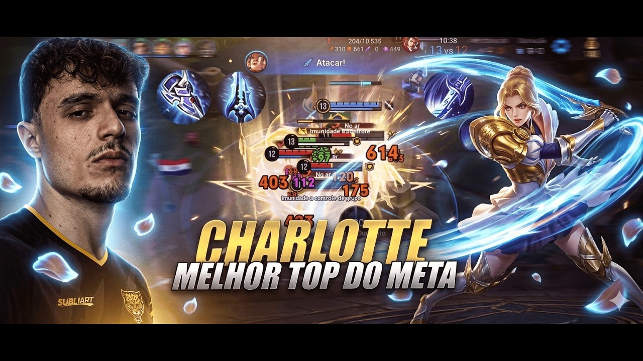 CHARLOTTE MELHOR TOP DO META | HONOR OF KINGS