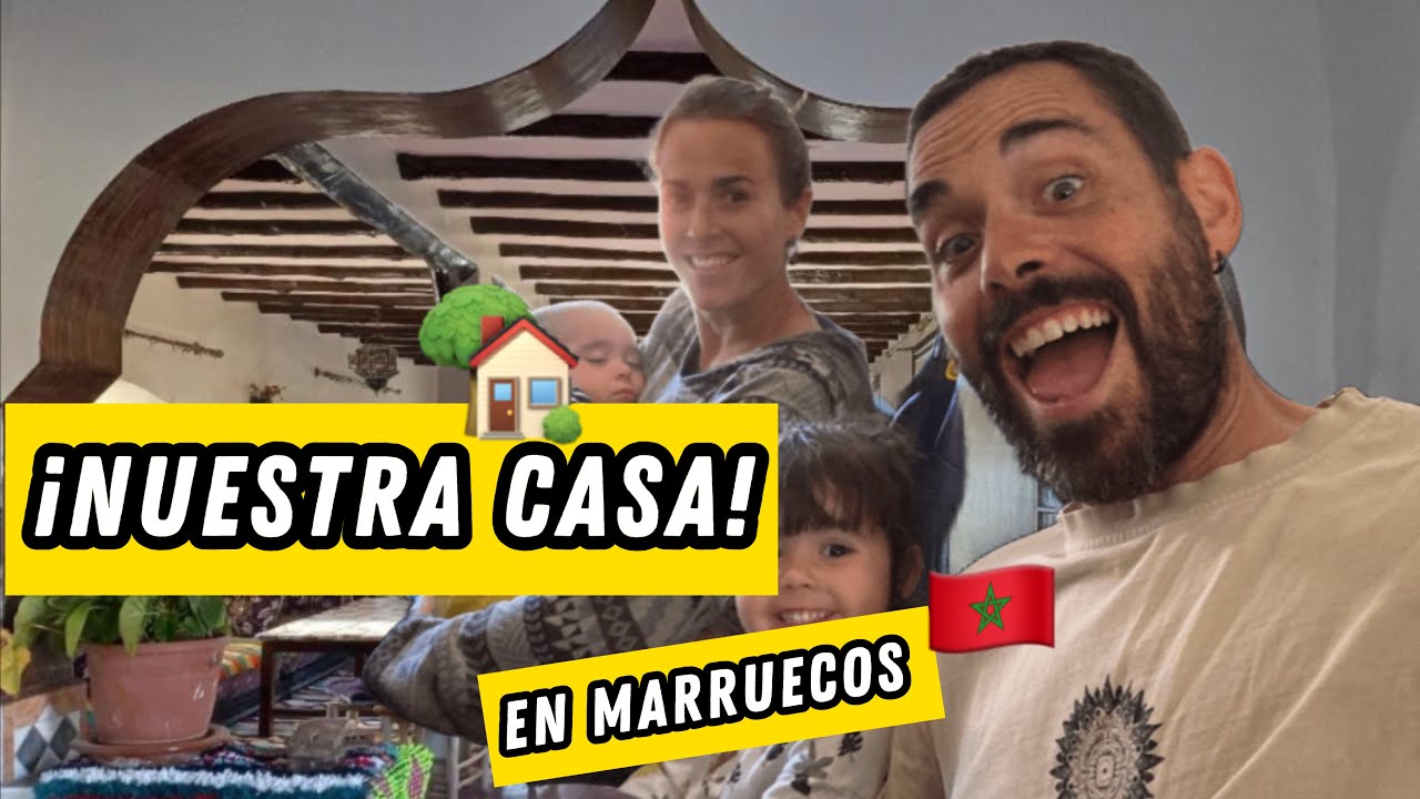 ¡Así es NUESTRA CASA en MARRUECOS!