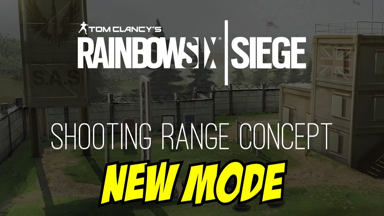 Rainbow Six Siege New Mode Shooting Range Concept Improve your skills guide tips