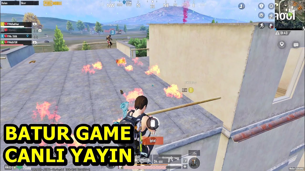 Batur Game geldi Canlı yayın yargı team