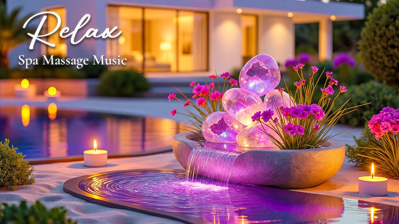 Relaxing Music for Healing + Water Sounds 🌿 Relieves Stress, Calm Anxiety & Depression, Deep Sleep