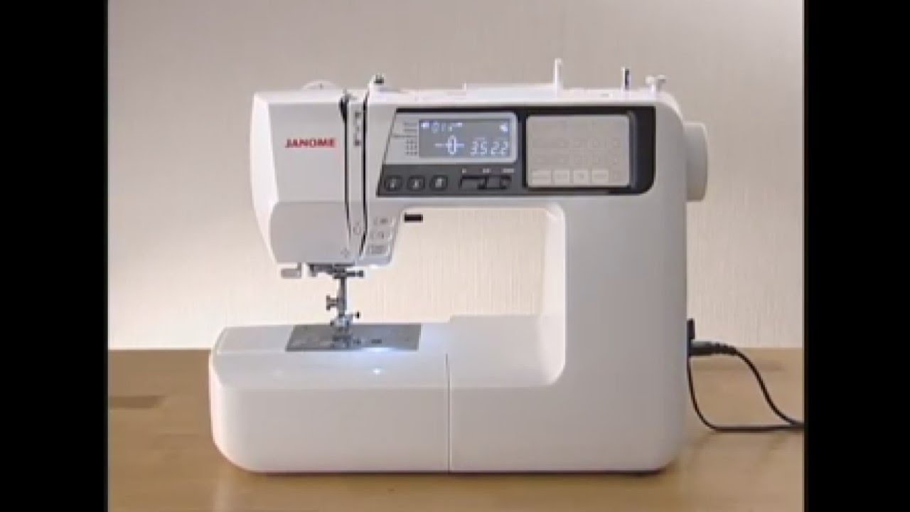 Janome 4300QDC Sewing Machine Video