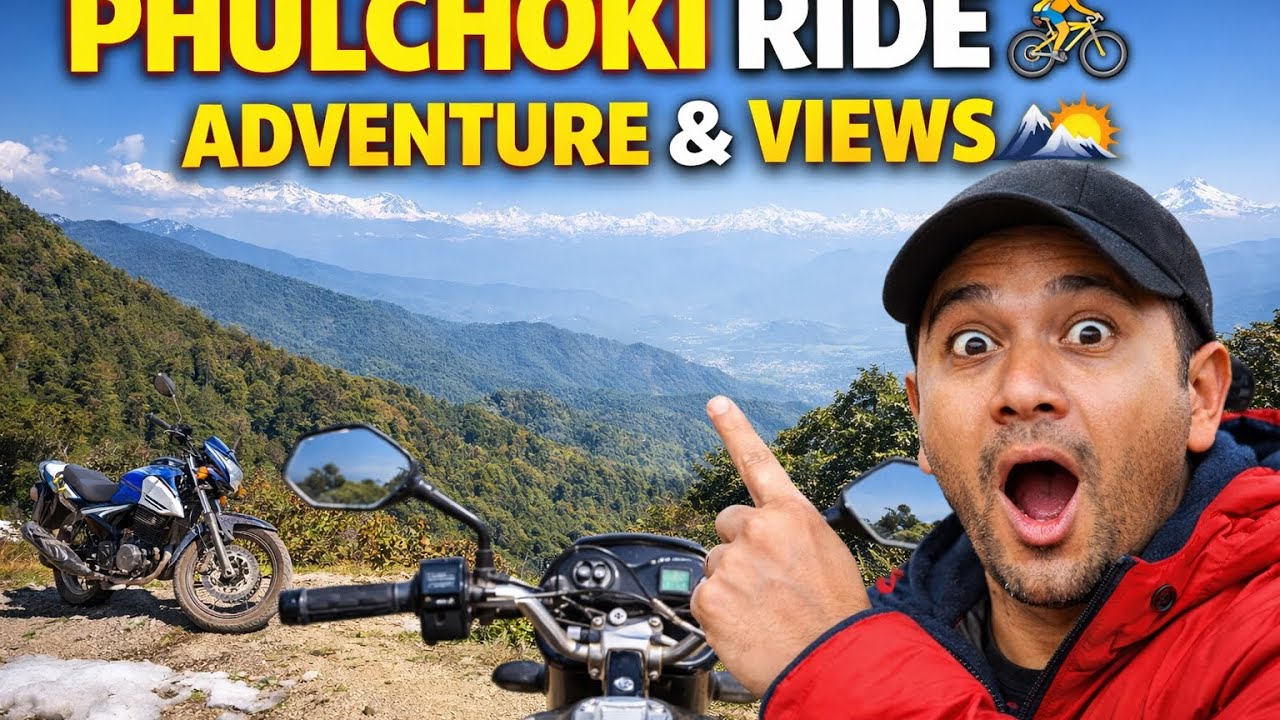  Phulchoki Hill Ride | Best Viewpoint Near Kathmandu 🇳🇵