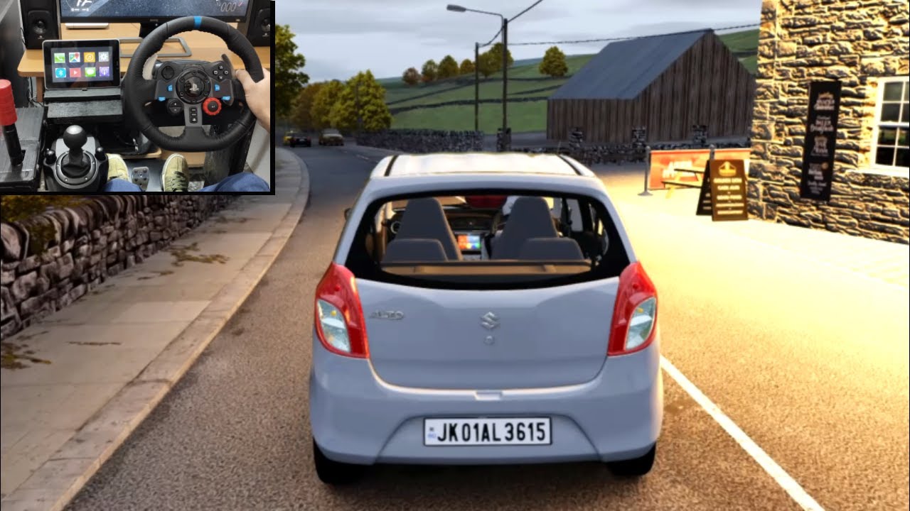 Maruti Suzuki Alto Driving in Traffic | Assetto Corsa | Logitech g29 gameplay