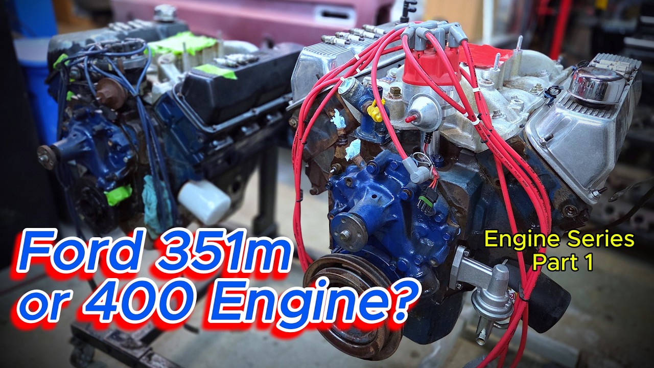 Ford 351M или 400? Капитальный ремонт двигателя Ford F-150 1977 года * Часть 1