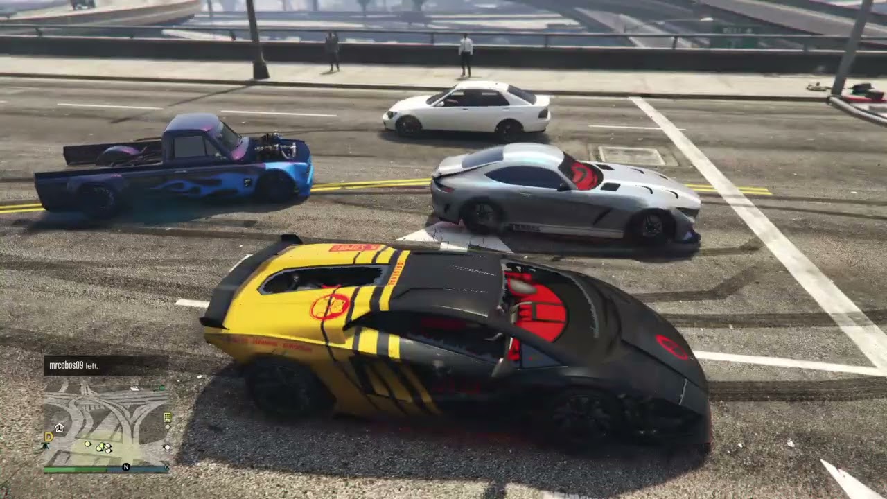 Grand Theft Auto V ONLINE RACING 