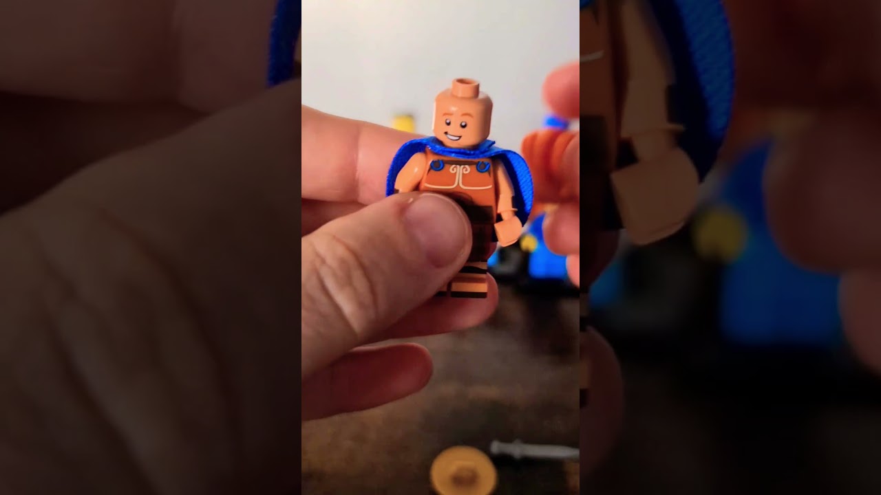 LEGO Disney Hercules Minifigure Build 💪✨️ #shorts #trending #lego #gaming #viralvideo