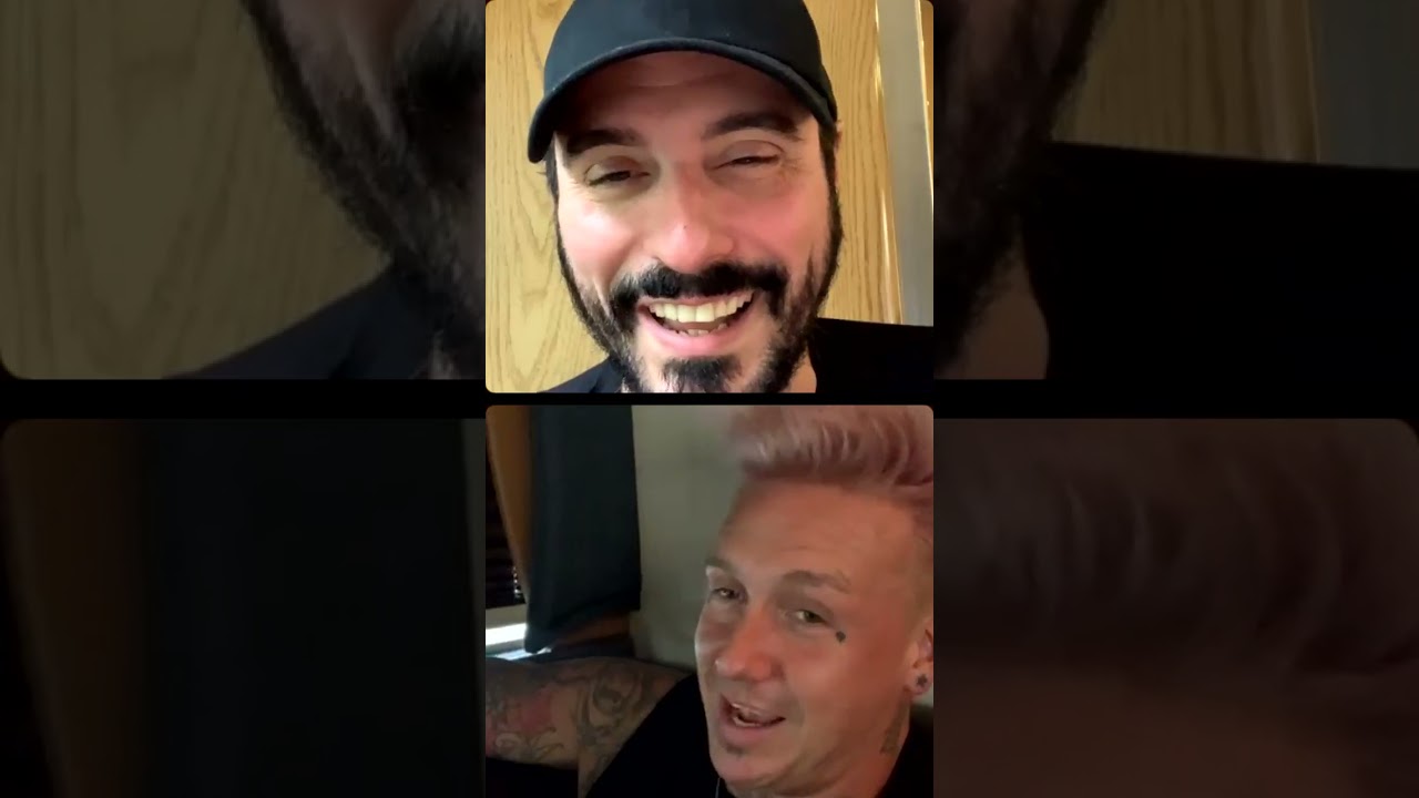 Breaking Benjamin Benjamin Burnley Instagram Live With Papa Roach 9-15-21
