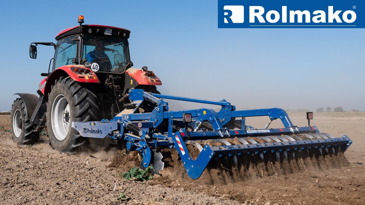 Экосхемы с культиватором Rolmako U436 для обработки почвы без вспашки