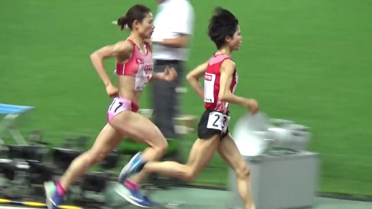 2017 陸上 日本選手権 10000m 鈴木亜由子選手 vs 松田瑞生選手 息詰まるデッドヒート