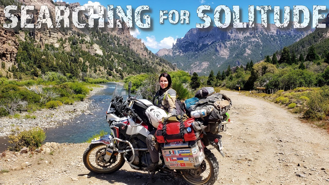 Спасаемся от толпы на аргентинской улице Рута-де-лос-Сьете-Лагос (S3:E22) #motovlog