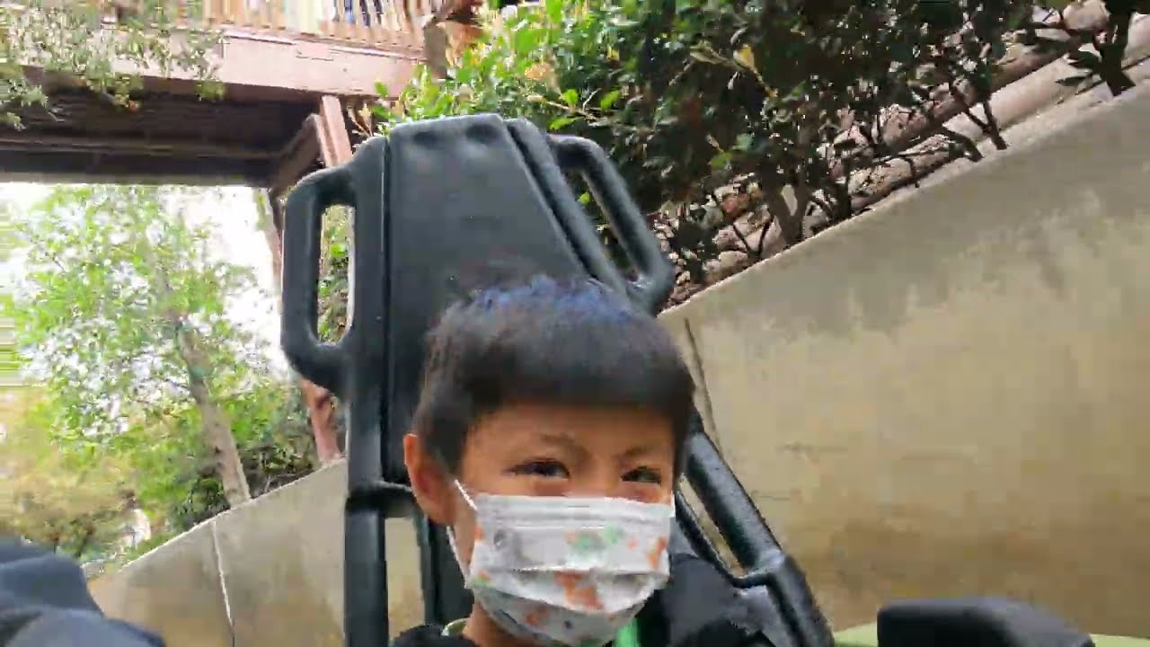 Knotts Berry Farm Calico River Rapids with Jacob and Harlan