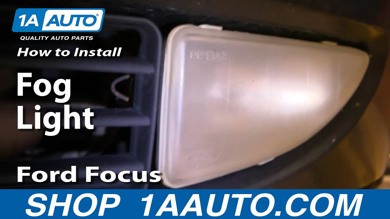 How to Replace Fog Lights 00-04 Ford Focus