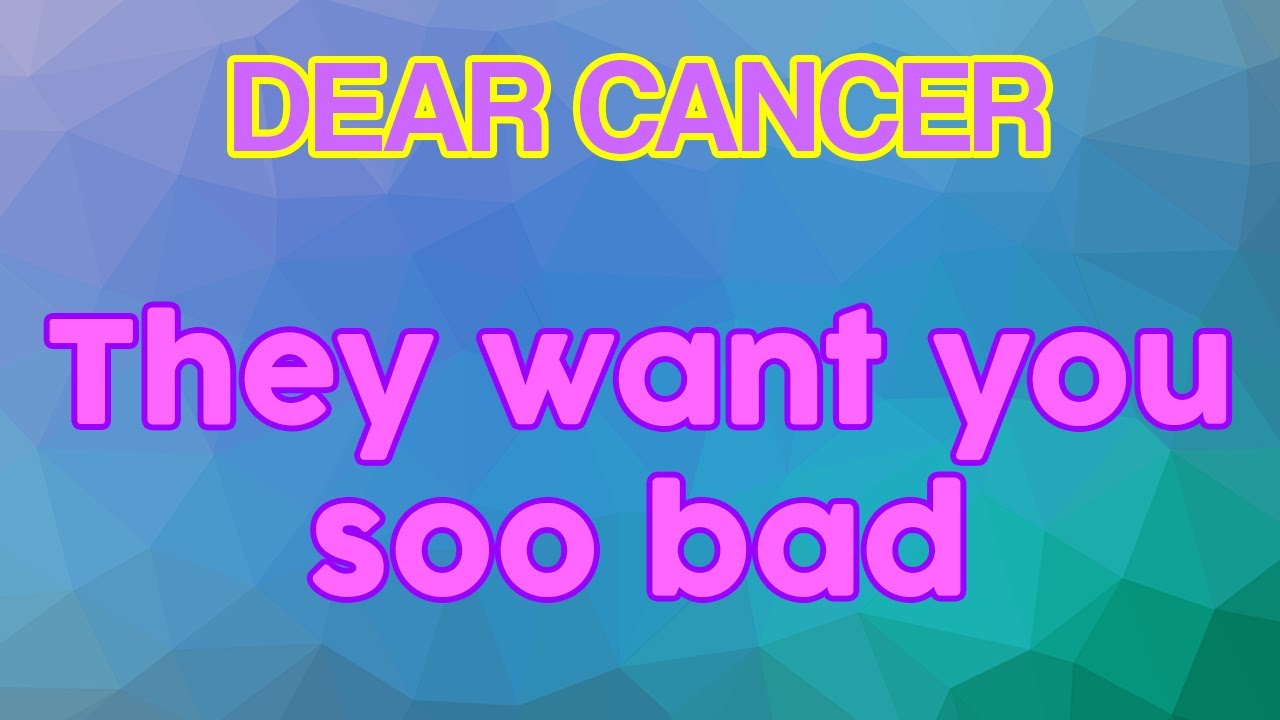 CANCER They want you soo bad, June 2021 Tarot Love Reading