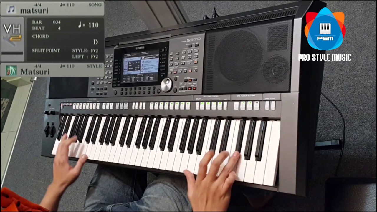 Matsuri - Kitaro cover on PSR S970
