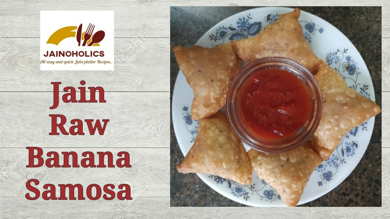 Jain Samosa Recipe | khasta Samosa Recipe  | Kacche Kele ka Samosa | Jainoholics | Jain Recipes