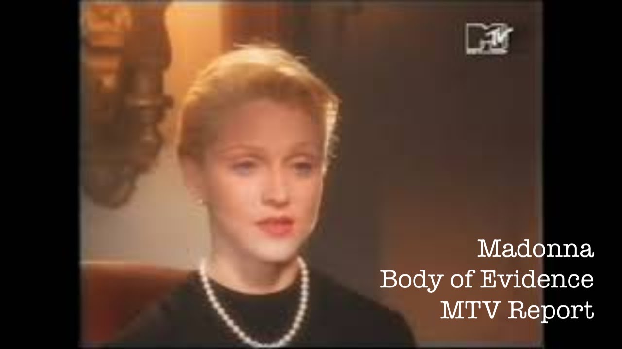 Madonna - Body Of Evidence - MTV Report