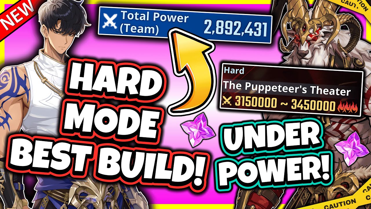 HARD VALTAIR BEST BUILD GUIDE! UNDER POWER! JINWOO & HUNTERS! GET THE SKIN! [Solo Leveling: Arise]
