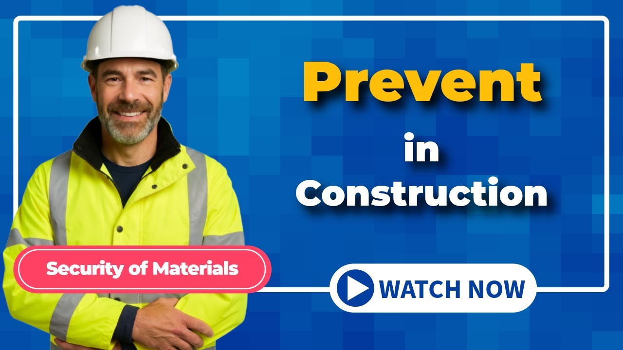 Prevent In Construction - Security of Materials on Site
