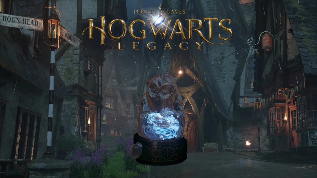 HOGWARTS LEGACY | Demiguise moon statue locations - Hogsmeade #hogwartslegacy