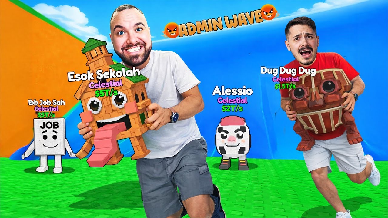 IMPE I JA SPAŠAVAMO NAJBOLJEG BRAINROTA OD CUNAMIJA U ROBLOXU! 😱🌊