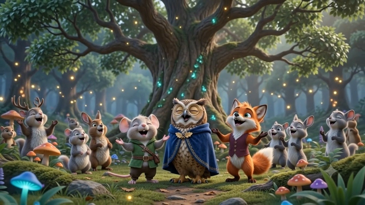 🌞 Good Morning, Whisperwood! | Pip's Happy Forest Song 🐭🌳