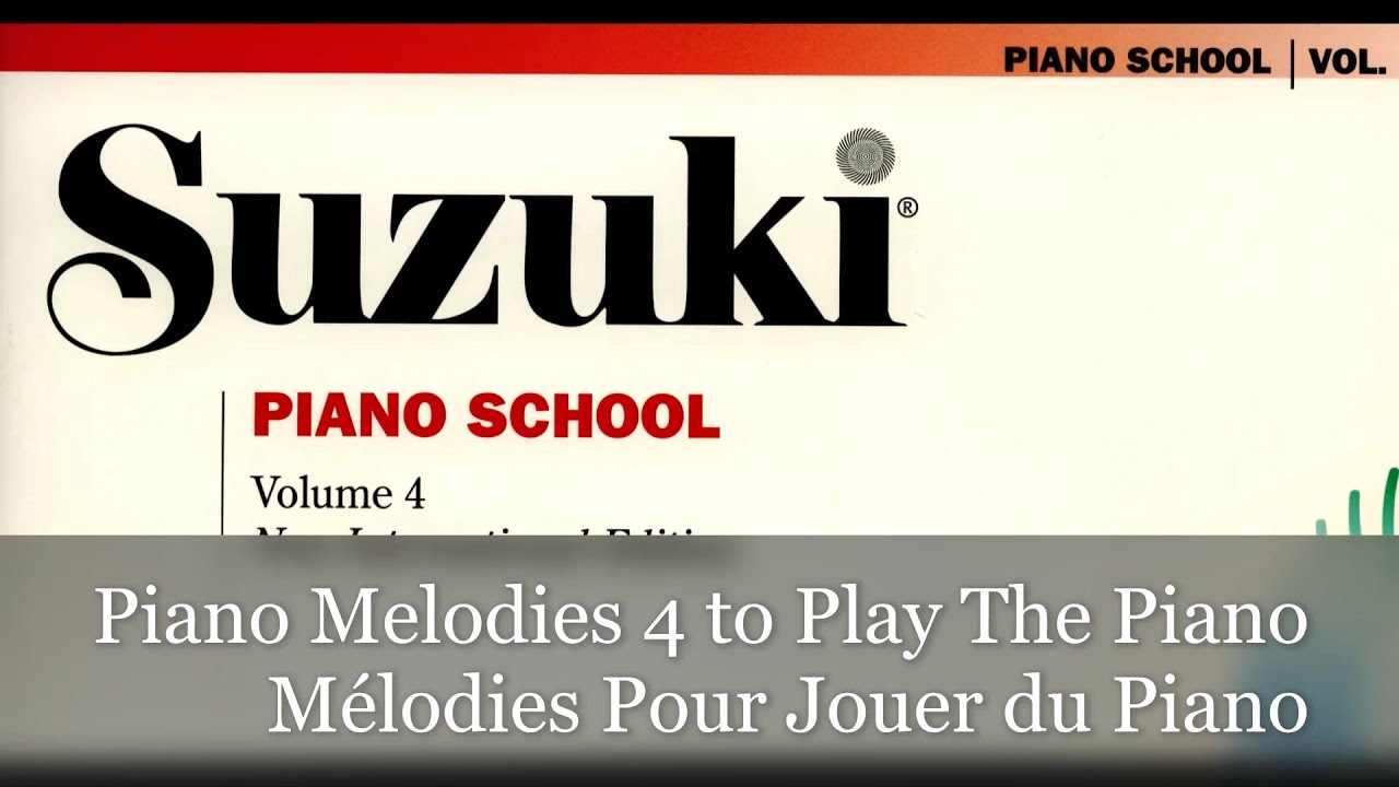 Piano Melodies 4 to Play The Piano, Mélodies Pour Jouer du Piano, Score, Partition, Partitura.
