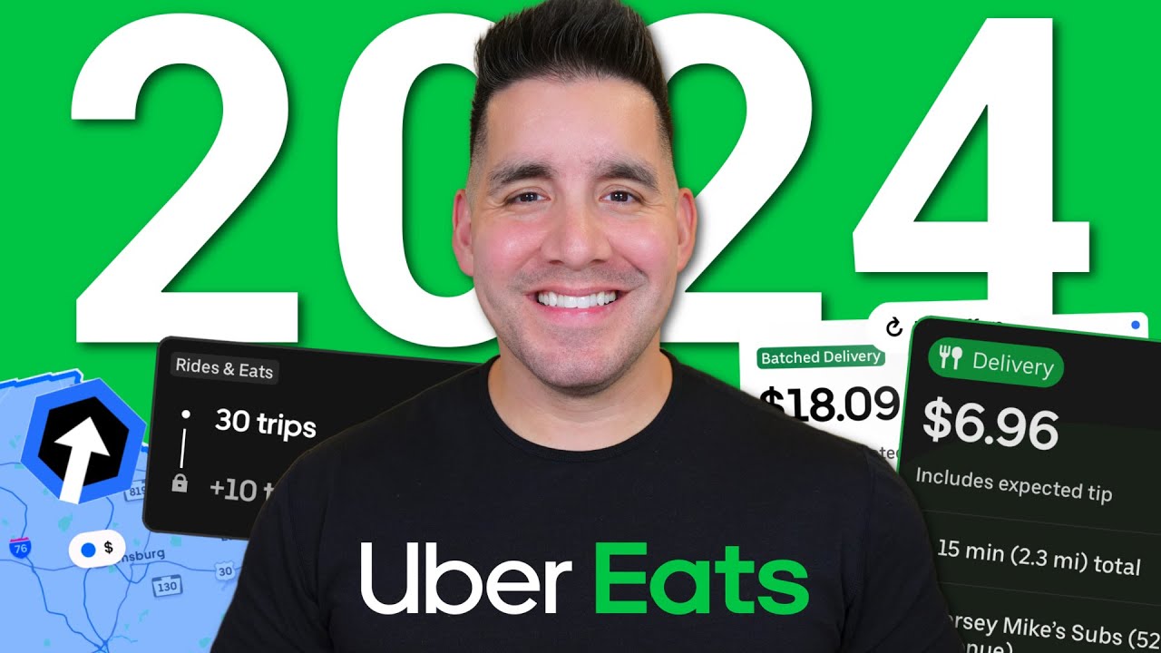 Uber Eats Driver Tips & Tricks (COMPLETE Guide 2024)
