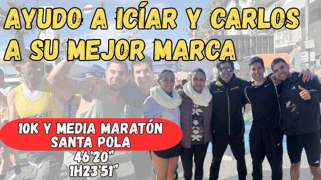 10K Y MEDIA MARATÓN SANTA POLA 2026 | UN DÍA PARA RECORDAR