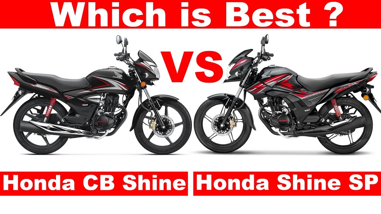 Honda CB Shine VS Shine SP 🔥Aayush ssm