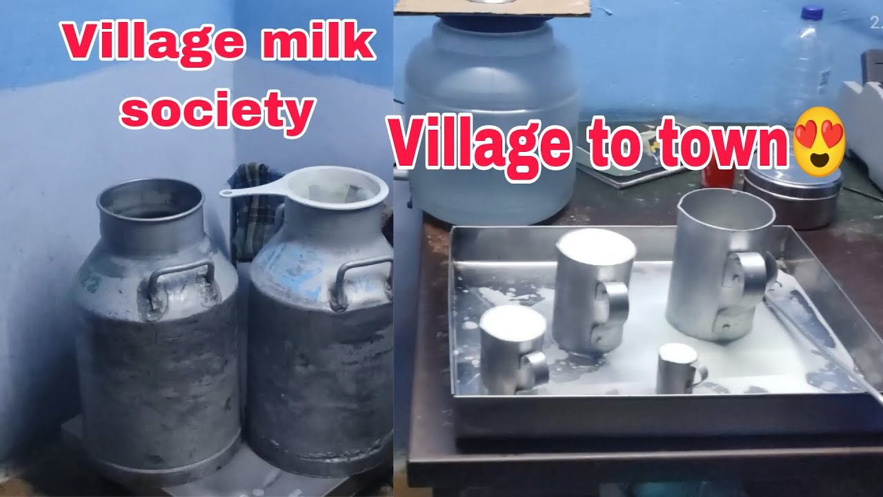 Milk society! from village to town ! பால் கொள்முதல் நிலையம் நமது கிராமங்களில் இருந்து!!