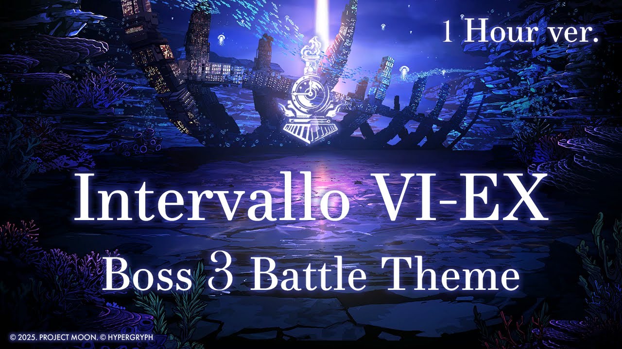 [Limbus Company X ARKNIGHTS] Intervallo VI-EX Boss 3 Battle Theme (1 Hour Ver.)
