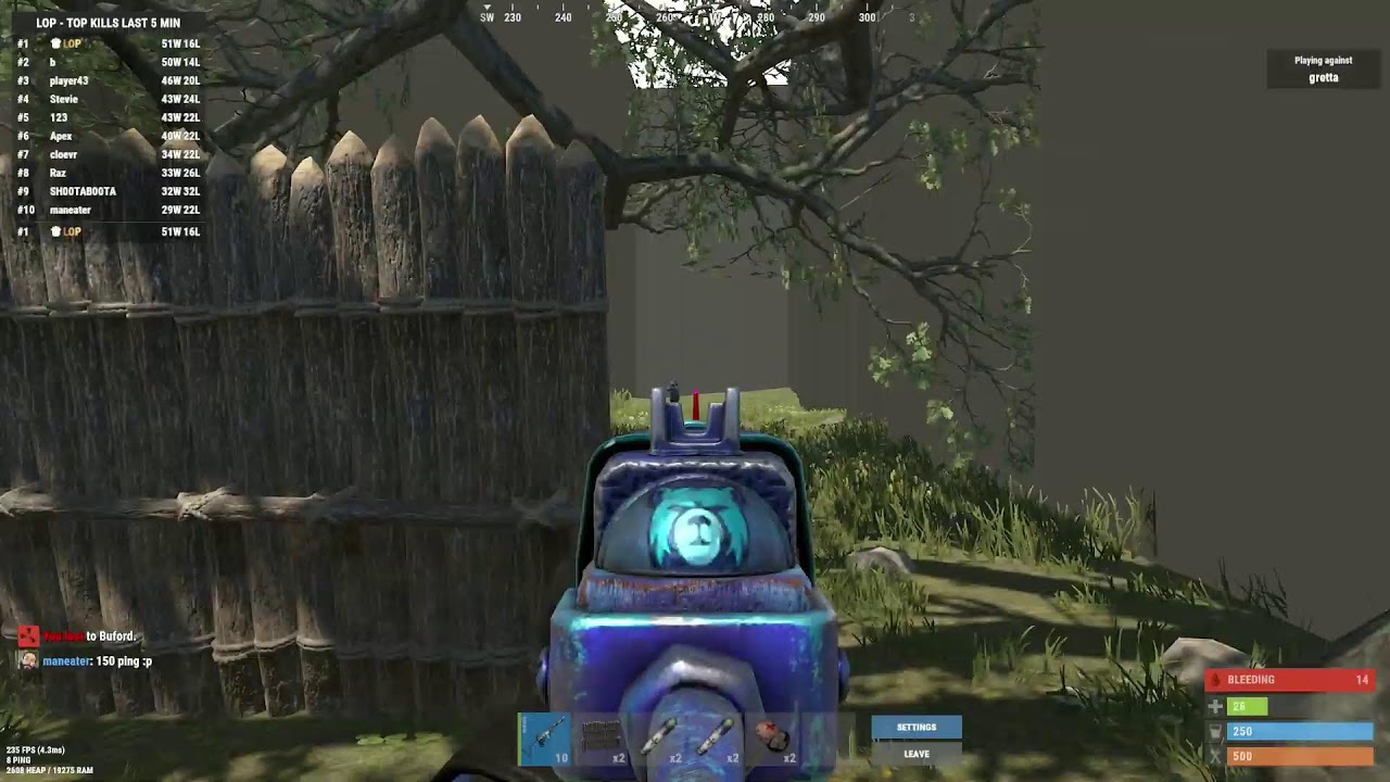 PLAYING RUST!