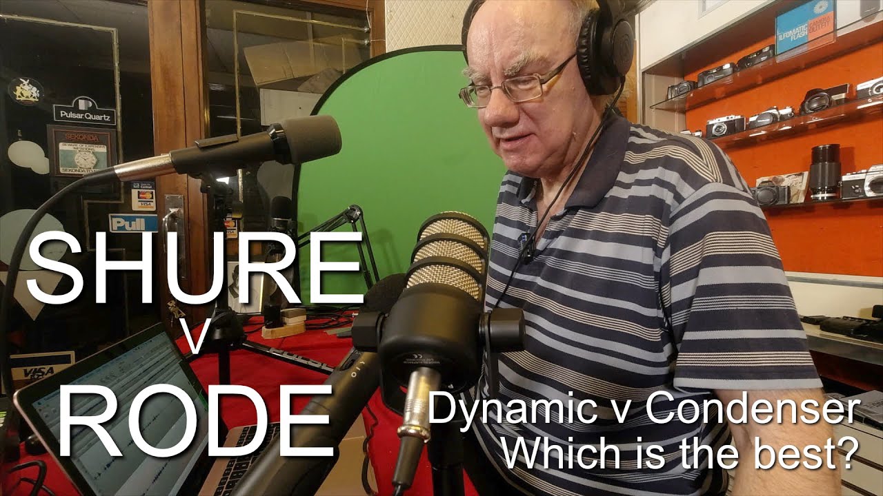 Rode v Shure Microphone Review - Condenser v Dynamic